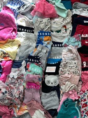 Mystery Lot of 0-12mos Baby Girl Clothes up to 20 Items or 5lbs